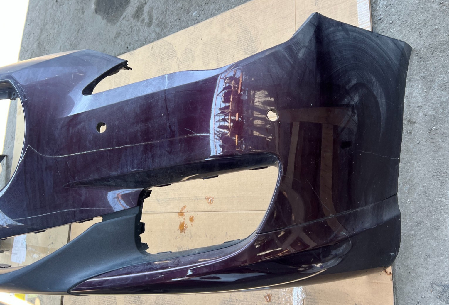 2014 - 2017 MASERATI QUATTROPORTE FRONT BUMPER COVER 670010256 OEM