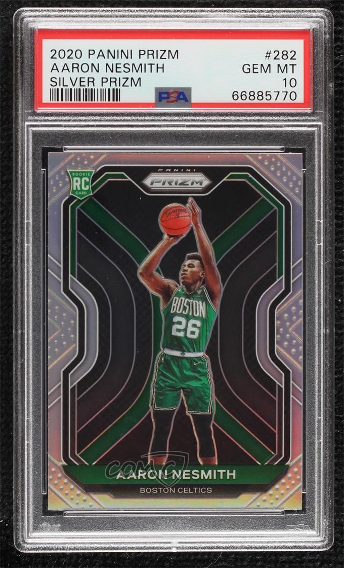 2020-21 Panini Prizm Silver Aaron Nesmith #282 PSA 10 GEM MT Rookie RC 0u6a