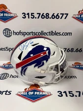 DAWSON KNOX SIGNED BUFFALO BILLS MIDI SPEED FLEX HELMET - BECKETT COA