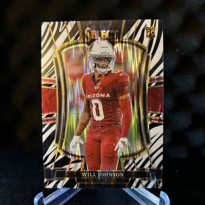 ね*】様 ほぼ未開封 ゼリツィン エリクサー 合計45本 カードセット 2025 Panini Select #122 Will Johnson Zebra Prizm Shock SSP RC | eBay