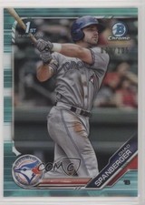 2019 Bowman Chrome Prospects Aqua Refractor 72/125 Chad Spanberger #BCP-87 uk2