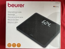 Beurer GS410 Signature Line Glass Bathroom Scale XXL 200KG Capacity Black