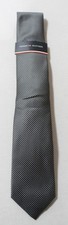 Tommy Hilfiger Men's Cornelia Micro Geometric Neck Tie LB3 Navy Blue One Size