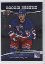 2015-16 Upper Deck Contours Rookie Resume 245/399 Oscar Lindberg #RR-2 0l2