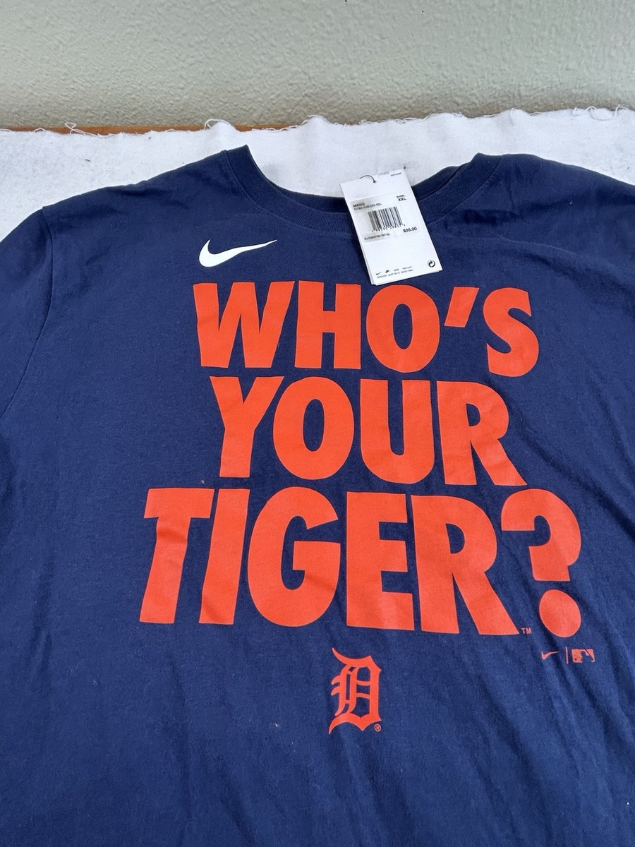 Nike Detroit Tigers ベースボールシャツ Men's Detroit Tigers Nike Navy Legacy Icon Vapor Performance