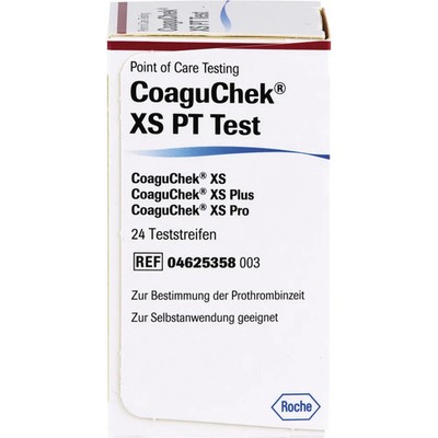 COAGUCHEK XS PT Test PST 24 St PZN 16234071