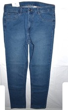 H M Denim Skinny Ankle Womens Jeans High Waist Sz 34 Light Wash New