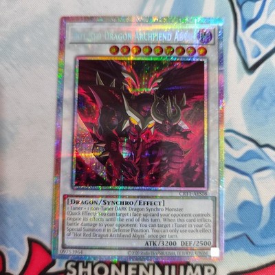 Yugioh Asian English Hot Red Dragon Archfiend Abyss CR11-AES08 PSE Topper Pack