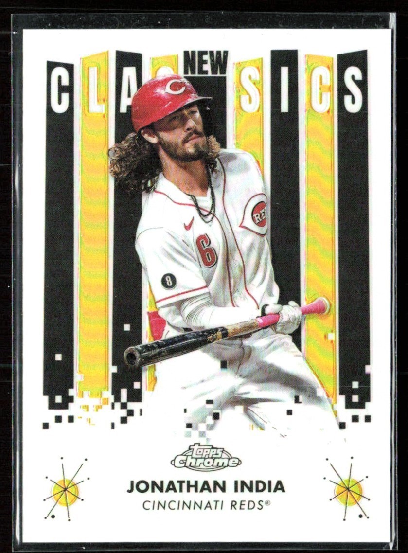 Jonathan India 2022 Topps Chrome New Classics Gold /50 #NC-13 Cincinnati Reds