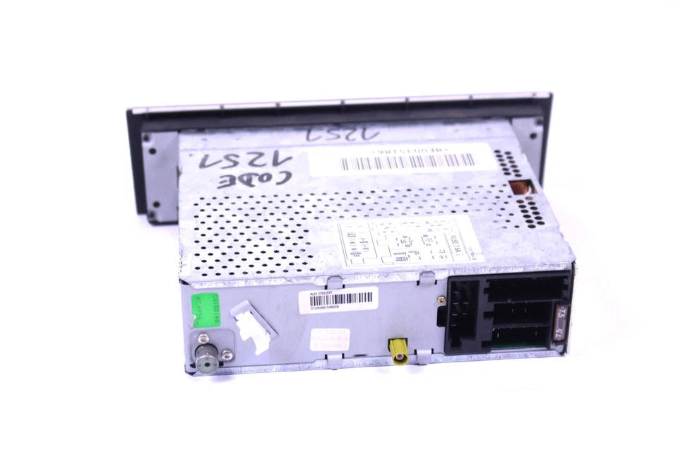 original Audi Concert A4 B6 B7 8E CD Autoradio 8E0035186 mit Radio Code - Bild 2 von 2