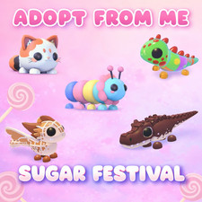 Adopt from Me Sugar Festival Week 2 - Mochi M...