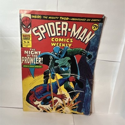 Marvel Comics Spider-Man Comics Weekly 96 The Night of the Prowler Bronze Age