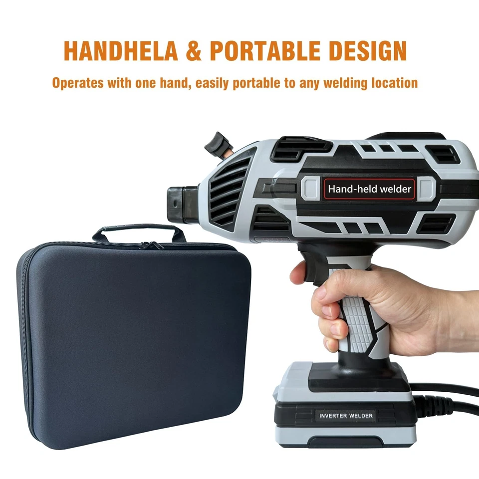 Soldadora de mano con inversor IGBT y 5 ajustes de corriente variable (... Foto 2 de 4