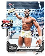 2026 Topps Now WWE #47 Trick Williams Wrestlemania 42 - PRESALE
