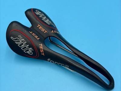 Selle SMP Forma Black TEST Saddle INOX Stainless Rails VERY GOOD USED
