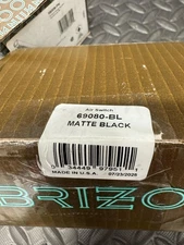 Brizo 69080-BL Garbage Disposal Air Switch, Matte Black*NEW*