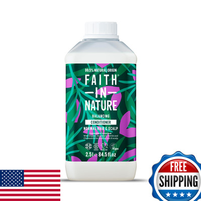 Faith In Nature Natural Conditioner - Vegan Cruelty No Sls Or Parabens - 84.5