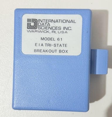 VTG IDS Model 61 EIA Tri-State Breakout Panel breakout box / interface analyzer
