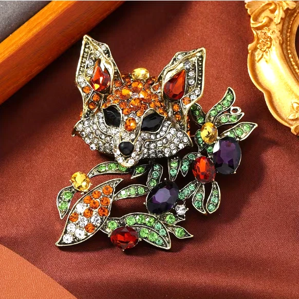 fox brooch products for sale | eBay