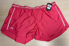Under Armour Women's Tech 3 Play Up Shorts, Super Pink; Size 2XL