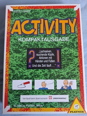 Activity Kompakt Piatnik Reisespiel Mitbringspiel vollständig gebraucht