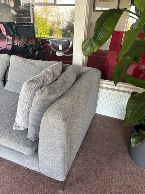 B&B Italia Charles Style Chaise L Shape Sofa - Image 4 of 4