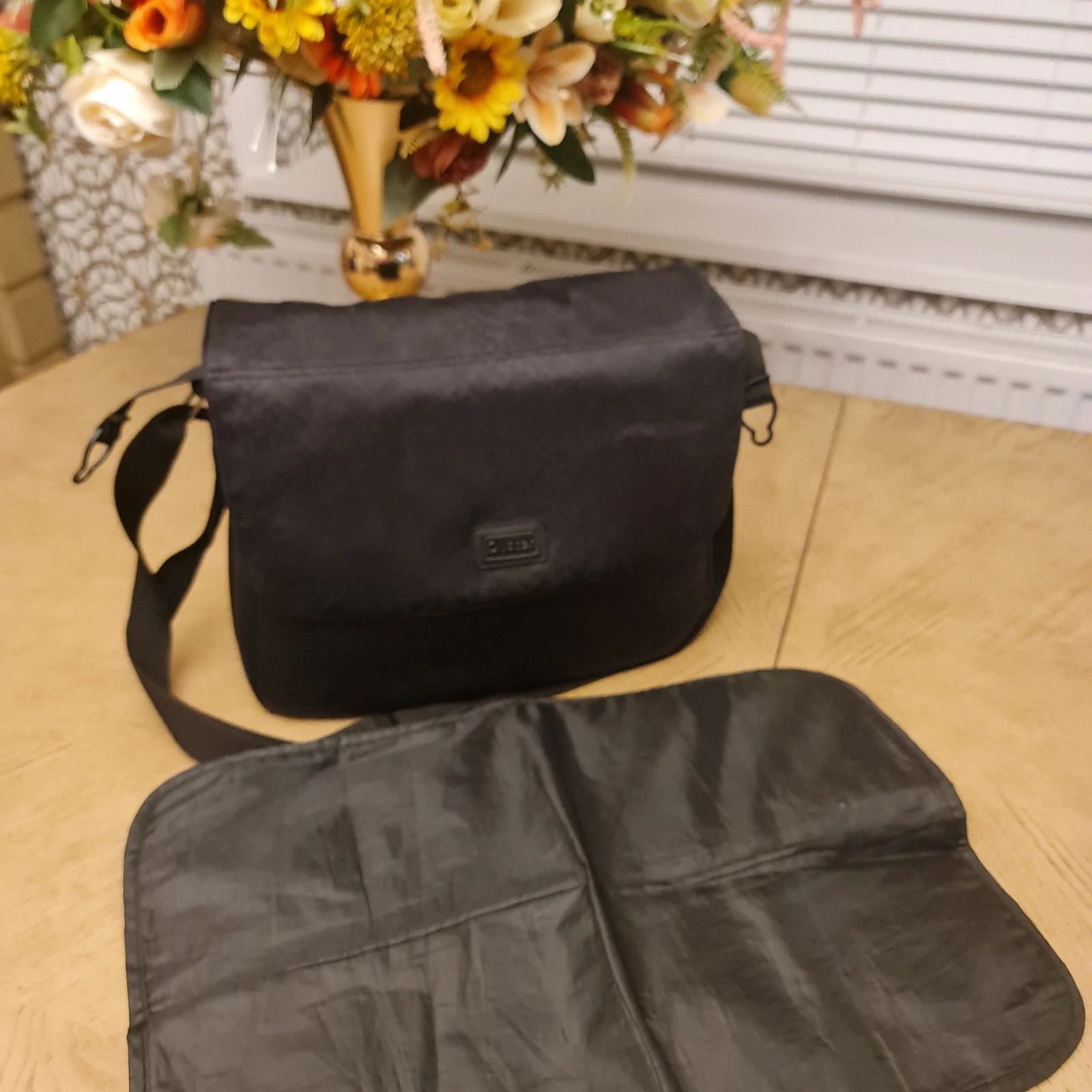 Oyster 3 Pram Changing Bag JURASIC BLACK with Mat