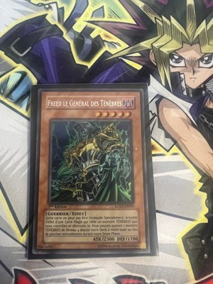DARK GENERAL FREED FRENCH SECRET RARE 1ST LODT-EN083 FR083 LIGHT PLAY YUGIOH