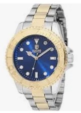 Montres Prestige by Invicta MPW-0265 Two-Tone Blue Dial 43mm Men’s Watch