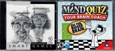 Mind Quiz Your Brain Coach & Smart Games 2 Puzzle Challenges Pc New XP Big Brain