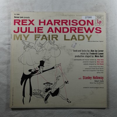 Rex Harrison My Fair Lady LP Vinyl Record Album