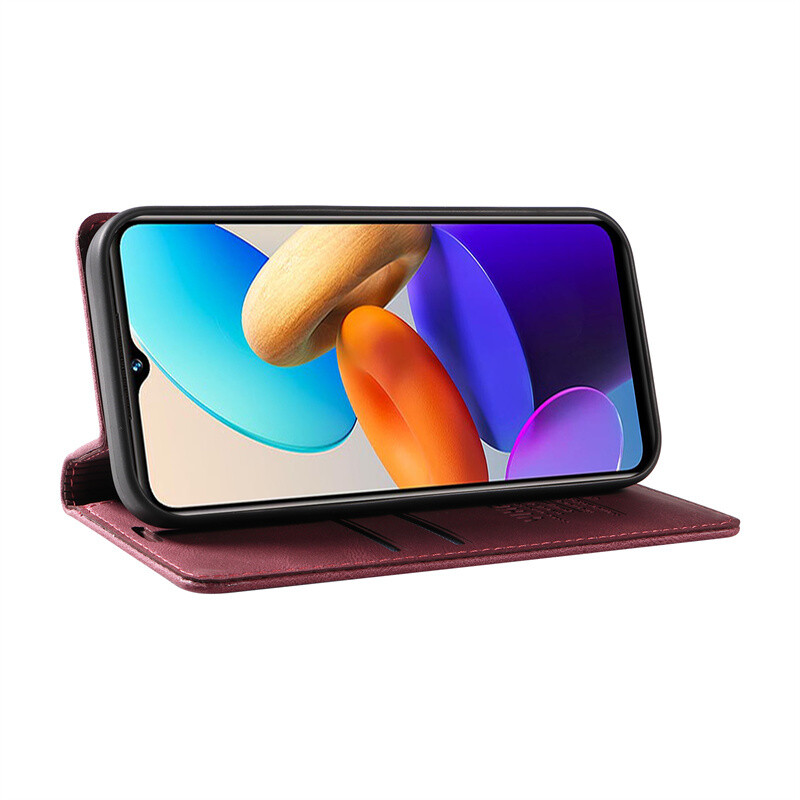 Luxury Retro Wallet Leather Flip Cover Case For Vivo Y36 5G Y02s Y35