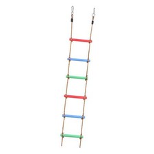 Climbing Rope Ladder Six Steps Outdoor Ladder for Kids Boys and Girls