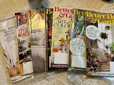Interior Design Style Magazines Better Homes And Gardens lot of (7)