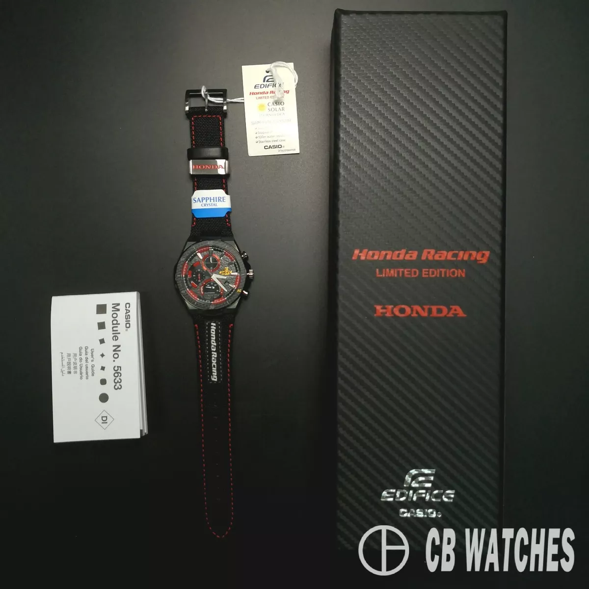 Casio Edifice - Limited Edition - Honda Racing 20th Anniversary