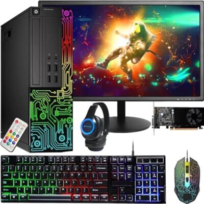 Dell Desktop Computer PC i5, up to 64GB RAM, 4TB SSD, Windows 11 Pro, WiFi BT