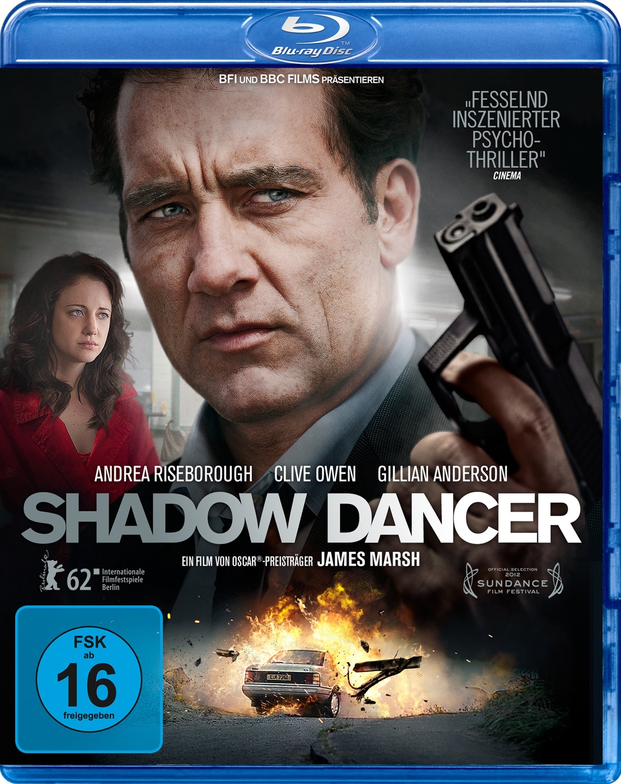 Shadow Dancer [Blu-ray] (Blu-ray) Owen Clive Riseborough Andrea Anderson Gillian