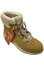 JBU by Jambu Women's Freeze Super Lightweight Lace-Up Boot Tan