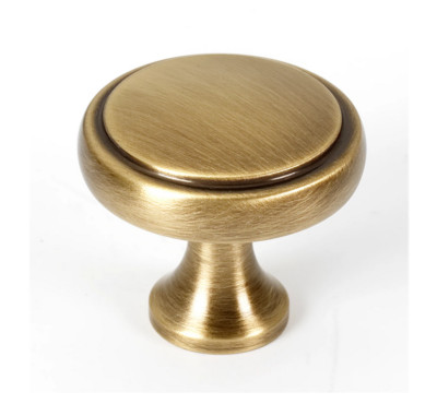 Alno A980-14-AE Royale Transitional Knobs, Antique English, 1-1/4''