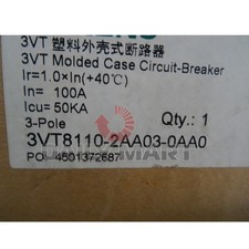 New in Box Siemens 3VT8110-2AA03-0AA0 Circuit Breaker VT16 Logic Controller PLC