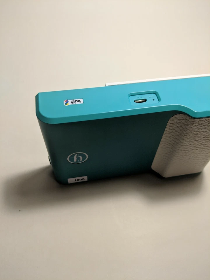 Prynt IOS Android Smartphone Photo Printer Case * Teal Green/Blue - Image 4 of 4