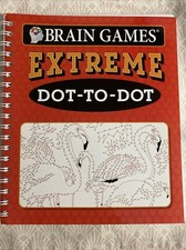 Brain Games Extreme Dot to Dot Book by Publications International, Ltd NEW