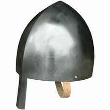 Medieval Norman Nasal Helmet Viking Helmet preowned leather armor knight helmet