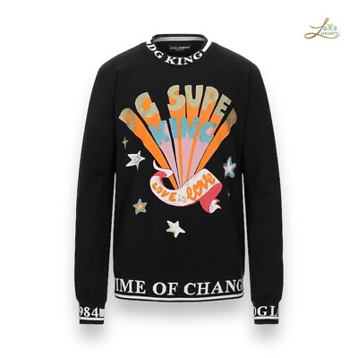 Dolce & Gabbana DG Super King Sweatshirt Gr. 52