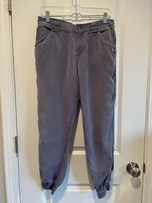 Patagonia Edge Win Lightweight Tencel Lyocell Joggers Pants Blue Women s 10