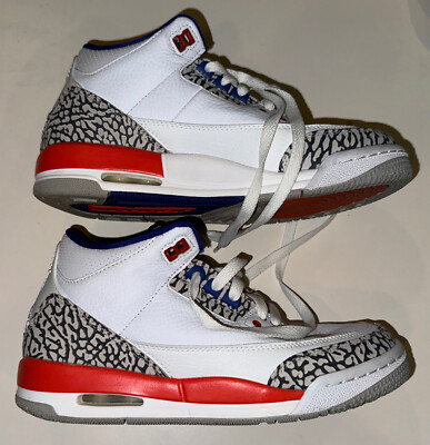 Size 5.5 - Jordan 3 Retro Knicks Rivals 2019 398614-148 | eBay Air Jordan 3 Retro Knicks Size 5.5Y display picture 1