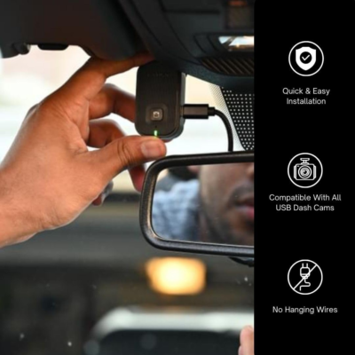 Cavo Alimentazione Dashcam Per Ford - Adattatore 5 Pin Per Specchietto Auto-Dimming - Per Mustang, Explorer, Escape, Edge - 6