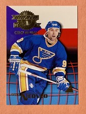 1994-95 Pinnacle World Edition #WE18 - Petr Nedved St. Louis Blues