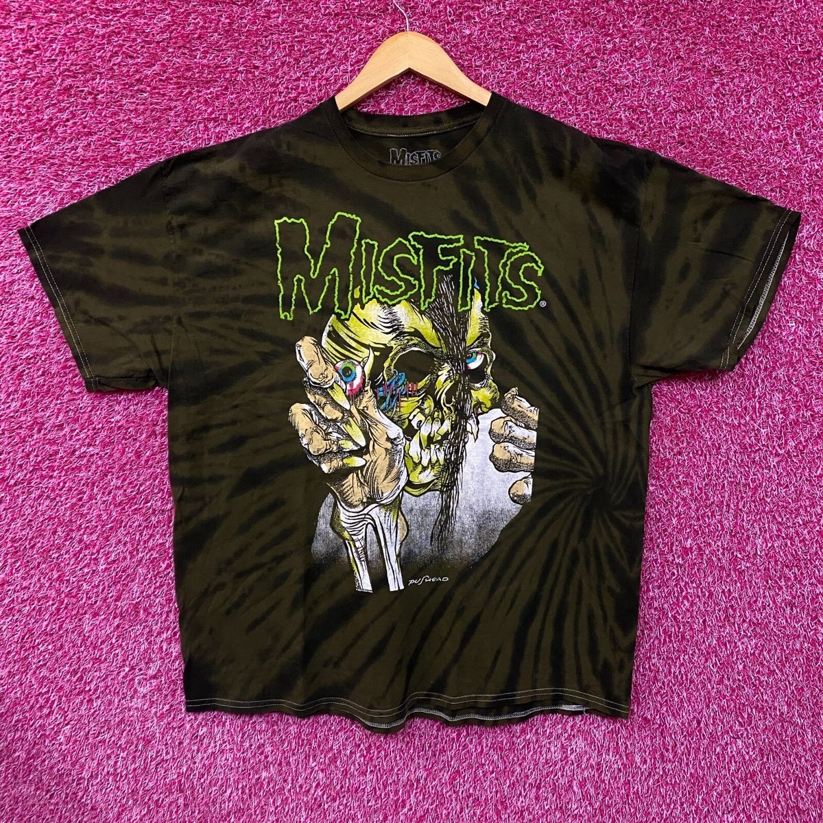 Misfits Mommy Can I Go Out & Kill Oversized Band Tie Dye large | eBay