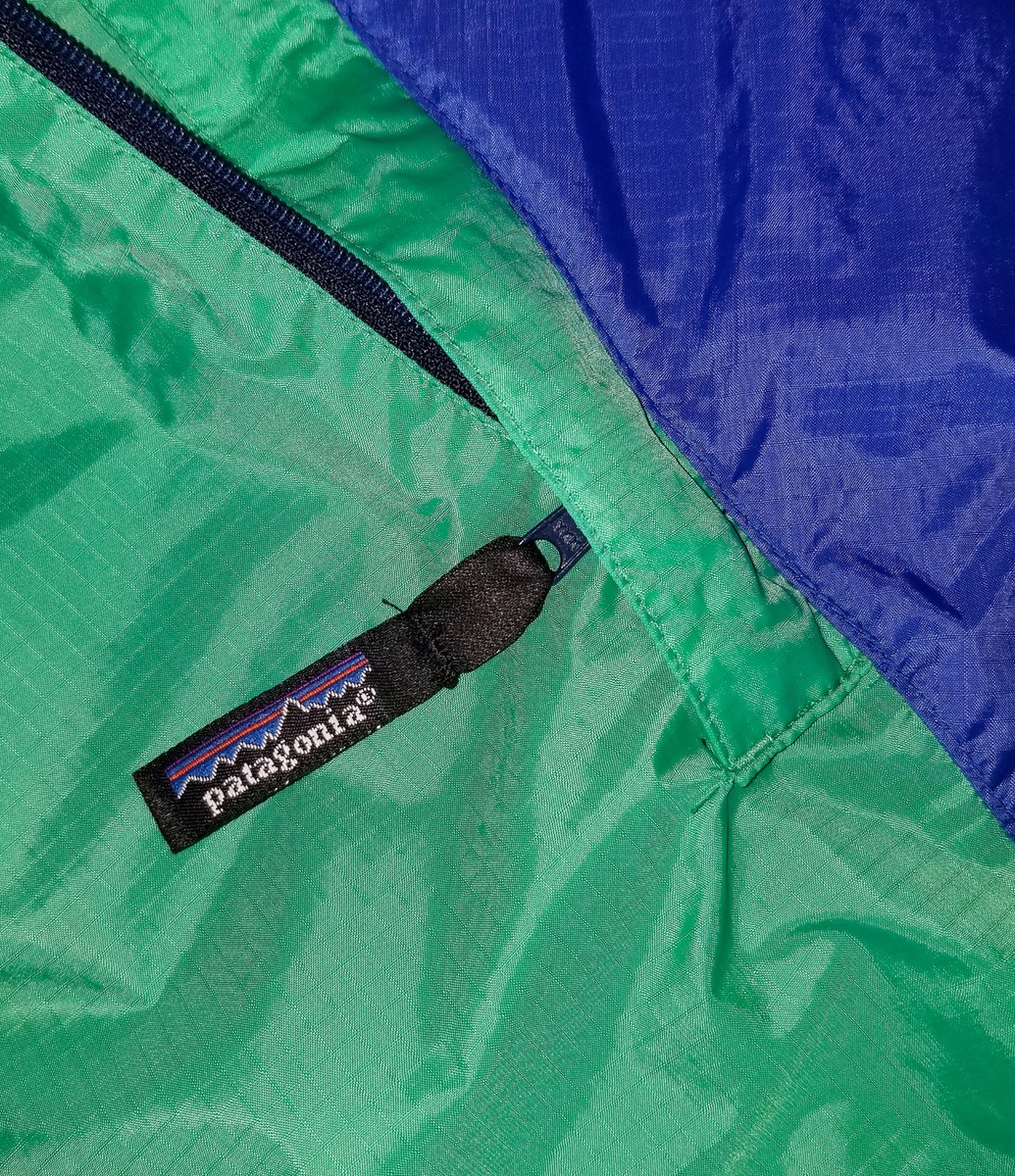 PATAGONIA Windbreaker Rain Jacket VTG 80s Waterproof Color PATAGONIA Windbreaker Rain Jacket VTG 80s Waterproof Color
